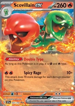 Pokemon TCG Scovillain ex (SSP 037)