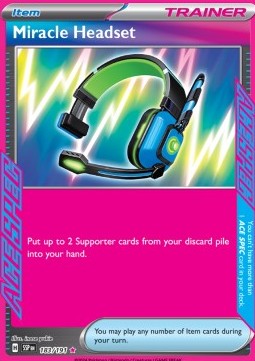 Pokemon TCG Miracle Headset (SSP 183)