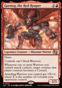 Magic The Gathering Gornog, the Red Reaper (J25 0049)
