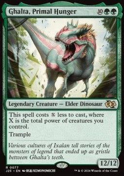 Magic The Gathering TCG Ghalta, Primal Hunger (J25 0077)
