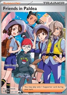 Pokemon TCG Friends in Paldea (PRE 137)