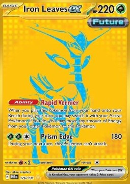 Pokemon TCG Iron Leaves ex (PRE 176)