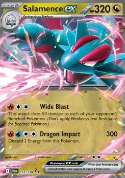 Pokemon TCG Salamence ex (JTG 114)