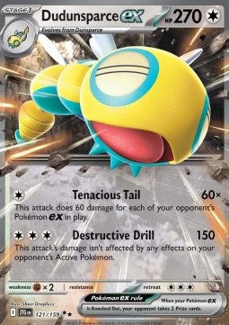 Pokemon TCG Dudunsparce ex (JTG 121)