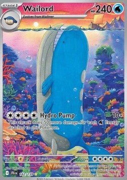 Pokemon TCG Wailord (JTG 162)