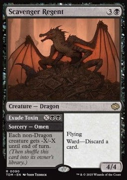 Magic The Gathering TCG Scavenger Regent (TDM 0090)