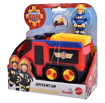 Fireman Sam Junior Jupiter With Sam