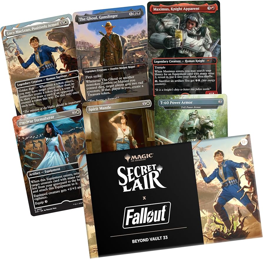 Magic The Gathering Secret Lair x Fallout®: Beyond Vault 33