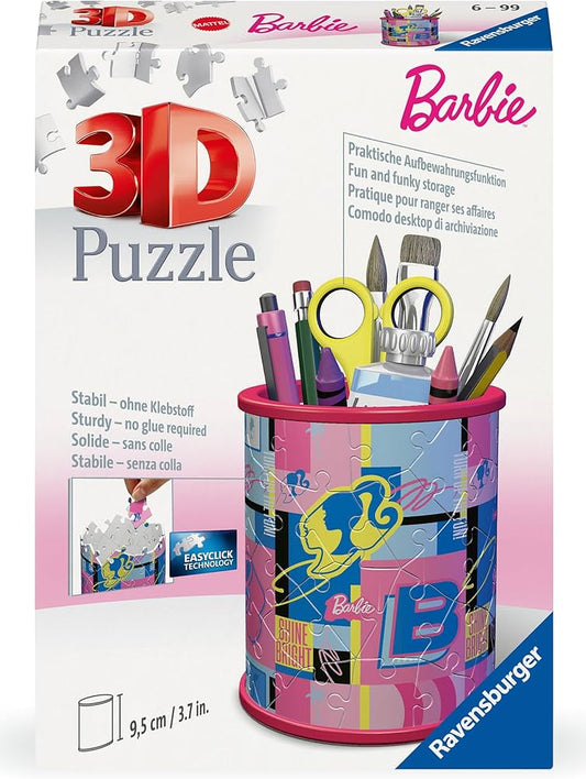 Barbie Pencil Holder 3D Puzzle