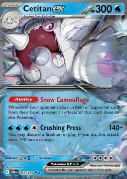 Pokemon TCG Cetitan ex (DRI 065)
