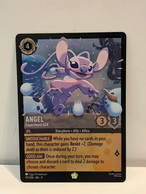 Lorcana TCG - Angel - Experiment 624 - Holo Legendary - 191/204