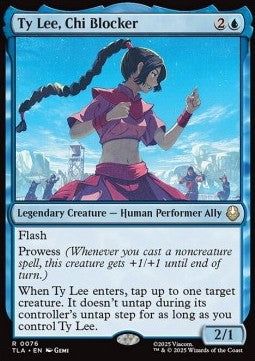 Magic The Gathering TCG Ty Lee, Chi Blocker (TLA 0076)
