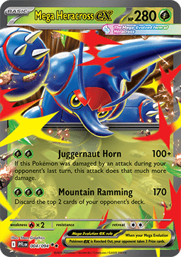 Pokemon TCG Mega Heracross ex (PFL 004)