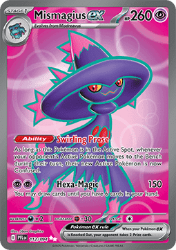 Pokemon TCG Mismagius ex (PFL 112)