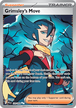 Pokemon TCG Grimsley's Move (PFL 120)