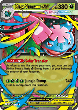 Pokemon TCG Mega Venusaur ex (MEP 013) Promo