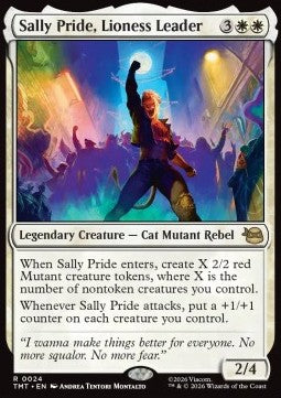 Magic The Gathering Sally Pride, Lioness Leader (TMT 0024)