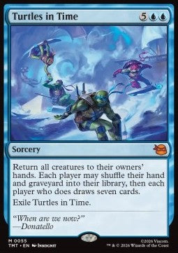 Magic The Gathering Turtles in Time (TMT 0055)