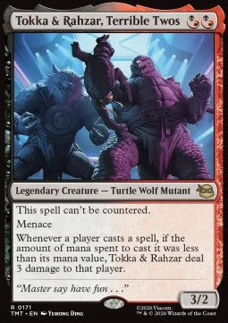 Magic The Gathering Tokka & Rahzar, Terrible Twos (TMT 0171)