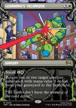 Magic The Gathering Leonardo's Technique (TMT 0224)