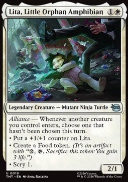Magic The Gathering Lita, Little Orphan Amphibian (TMT 0019)