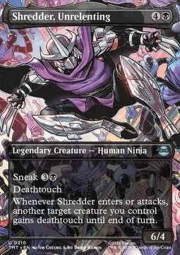 Magic The Gathering Shredder, Unrelenting (TMT 0210)