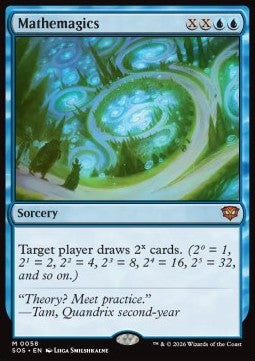 Magic The Gathering TCG Mathemagics (SOS 0058)
