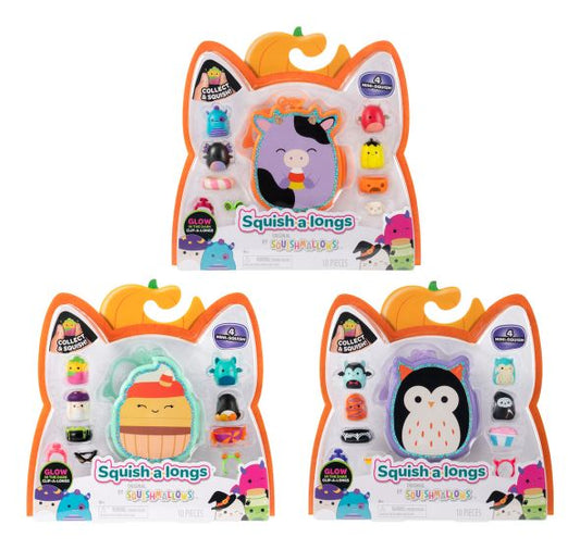 Squishalongs - Halloween Clip-a-longs 4 Pack
