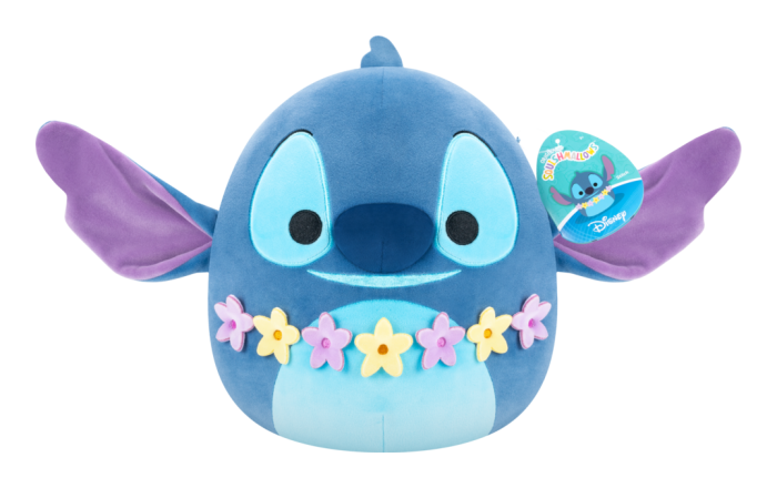 Squishmallows 10in Disney Stitch w/ Lei