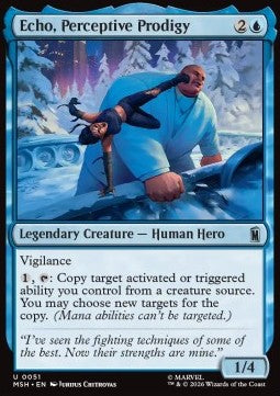 Magic The Gathering Echo, Perceptive Prodigy (MSH 0051)
