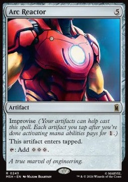 Magic The Gathering Arc Reactor (MSH 0243)