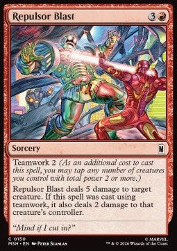 Magic The Gathering Repulsor Blast (MSH 0150)