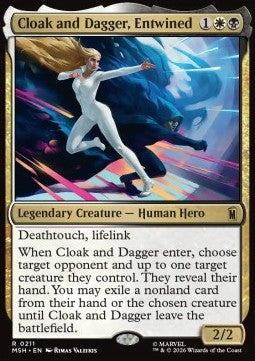 Magic The Gathering Cloak and Dagger,Entwined (MSH 0211)