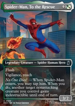Magic The Gathering Spider-Man, To the Rescue (MSH 0335)
