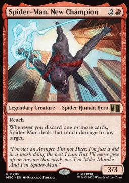 Magic The Gathering Spider-Man, New Champion (MSC 0705)