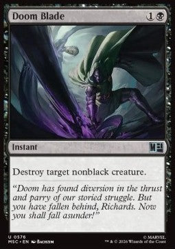 Magic the Gathering Doom Blade (MSC 0576)