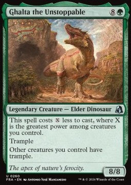 Magic The Gathering TCG Ghalta the Unstoppable (FRA 0260)