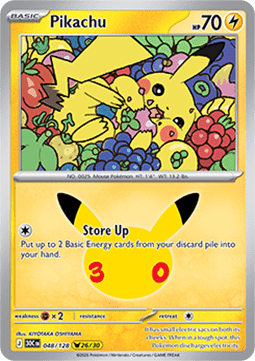Pokemon TCG Pikachu  (30C 048)