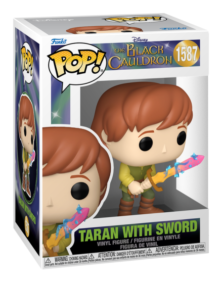 Funko Pop! Vinyl The Black Cauldron Taran w/Sword
