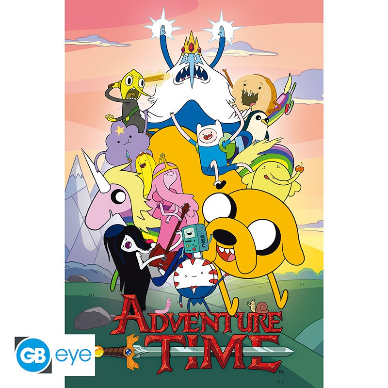 Adventure Time Group Poster