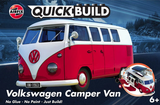 Airfix Quickbuild VW Camper Van (Red)