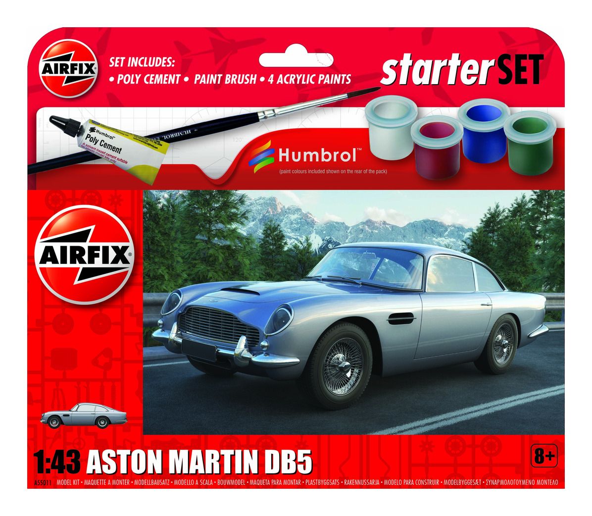 Airfix Starter Set - Aston Martin DB5