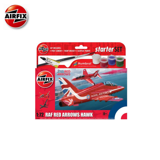 Airfix Starter Set - Red Arrows Hawk