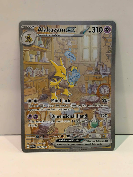 Pokemon TCG Alakazam ex (MEW 201)