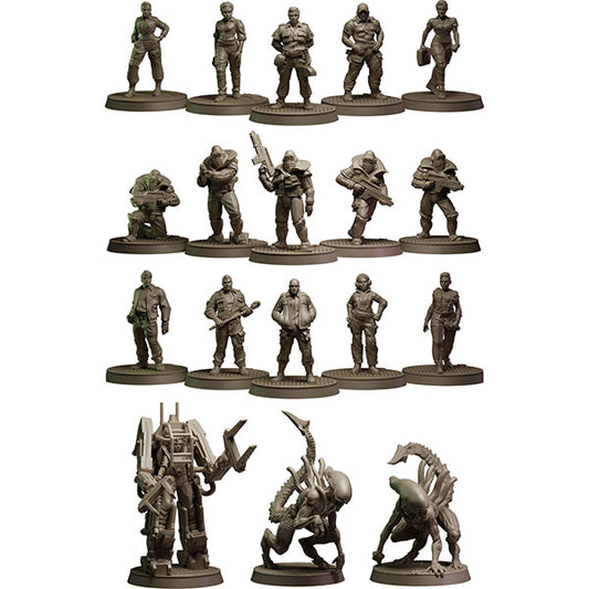 Alien RPG - Rapture Protocol Miniatures Set (20 Minis)