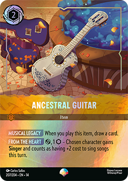Lorcana TCG - Ancestral Guitar - Epic 207/204
