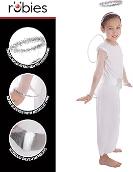 Angel Childs Costume 8-10 Years