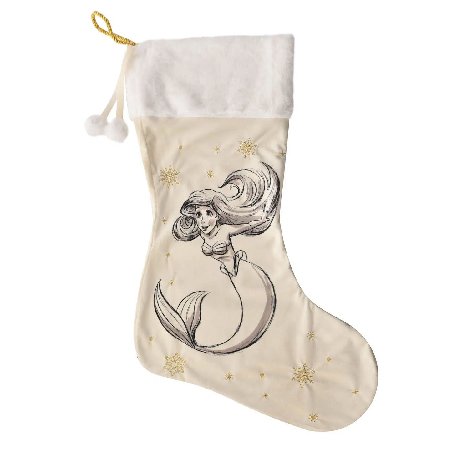 Ariel Christmas Stocking