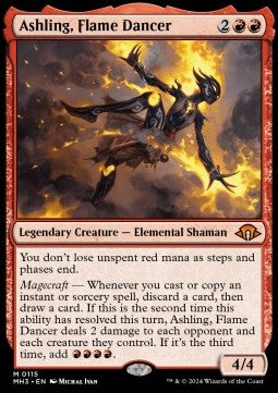 Magic the Gathering Ashling, Flame Dancer (MH3 0115)