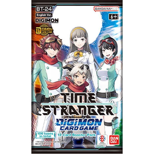 Digimon Card Game: Booster Pack - Time Stranger - (BT-24)